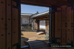 山里口御門虎口 | 高解像度画像サイズ:8192 x 5464 pixels | 写真番号:344A1081 | 撮影:Canon EOS R5