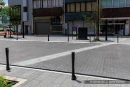 百間堀のライン（笏谷石） | 高解像度画像サイズ：6720 x 4480 pixels | 写真番号：5D4A9762 | 撮影：Canon EOS 5D Mark IV