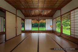 櫛形ノ間・養浩館 | 高解像度画像サイズ：6720 x 4480 pixels | 写真番号：5D4A9794 | 撮影：Canon EOS 5D Mark IV