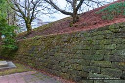 石垣・本丸内側塁壁・瓦御門跡付近 | 高解像度画像サイズ：8688 x 5792 pixels | 写真番号：5DSA2607 | 撮影：Canon EOS 5DS