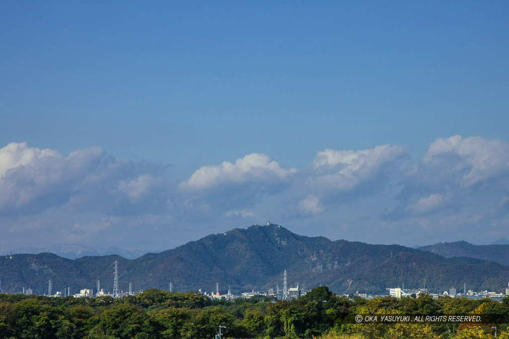 岐阜城遠景