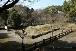 織田信長居館跡｜高解像度画像サイズ：5616 x 3744 pixels｜写真番号：1P3J6258｜撮影：Canon EOS-1Ds Mark III