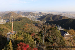 岐阜城より犬山城方面を望む|高解像度画像サイズ:6341 x 4227 pixels|写真番号:5D4A3065|撮影:Canon EOS 5D Mark IV