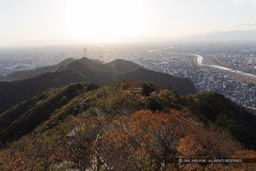 岐阜城から名古屋方面を望む|高解像度画像サイズ:5436 x 3624 pixels|写真番号:5D4A3178|撮影:Canon EOS 5D Mark IV