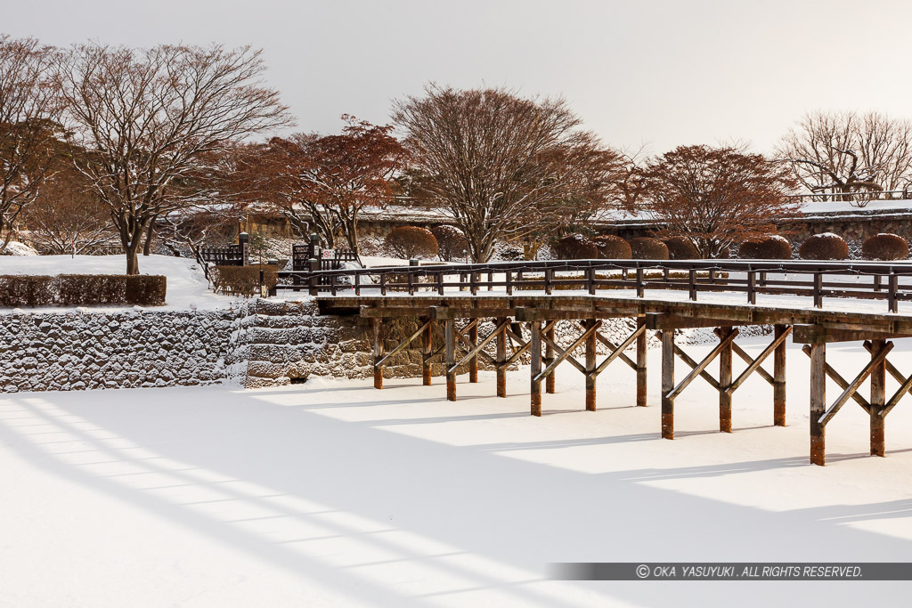 五稜郭二の橋（雪）