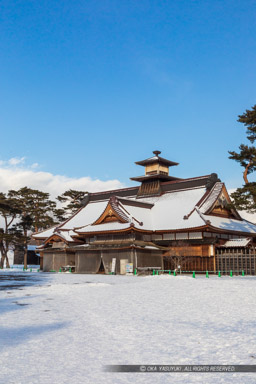 雪の函館奉行所｜高解像度画像サイズ：4480 x 6720 pixels｜写真番号：5D4A5814｜撮影：Canon EOS 5D Mark IV