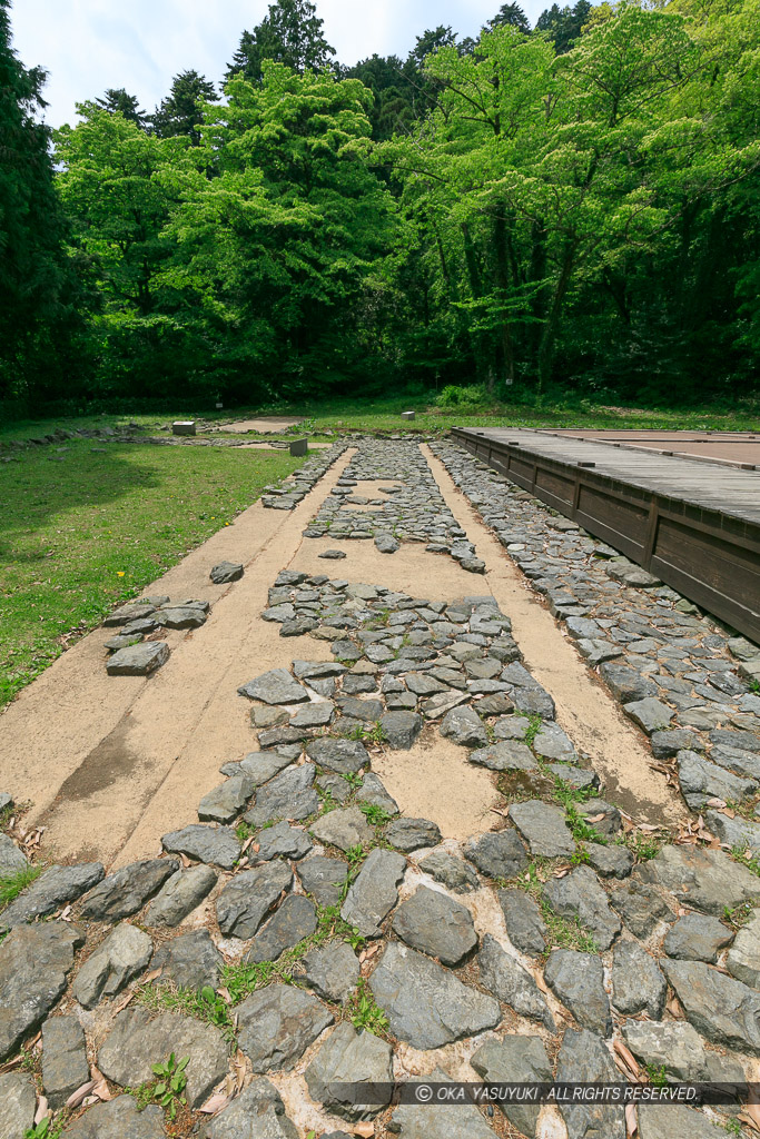 敷石通路