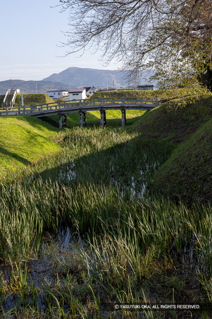 本丸内堀と木橋