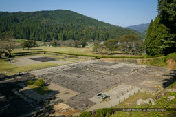 朝倉義景館跡全景｜高解像度画像サイズ：4001 x 2662 pixels｜写真番号：53BS8141｜撮影：Canon EOS-1DS