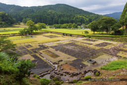 朝倉義景館跡全景｜高解像度画像サイズ：6703 x 4469 pixels｜写真番号：5D4A7951｜撮影：Canon EOS 5D Mark IV