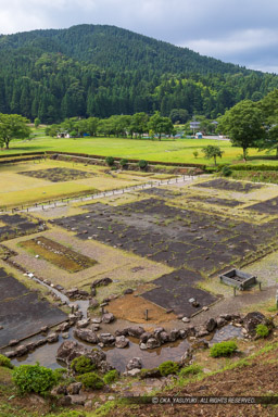 朝倉義景館跡全景・庭園｜高解像度画像サイズ：4480 x 6720 pixels｜写真番号：5D4A7952｜撮影：Canon EOS 5D Mark IV