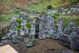 義景館跡庭園（数寄屋床面・当時の視線で）｜高解像度画像サイズ：8688 x 5792 pixels｜写真番号：5DSA2055｜撮影：Canon EOS 5DS