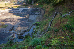 義景館庭園の導水路｜高解像度画像サイズ：8688 x 5792 pixels｜写真番号：5DSA2406｜撮影：Canon EOS 5DS