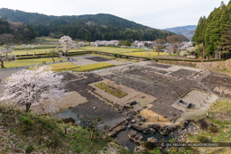 朝倉義景館跡全景・庭園｜高解像度画像サイズ：7880 x 5254 pixels｜写真番号：5DSA5629｜撮影：Canon EOS 5DS