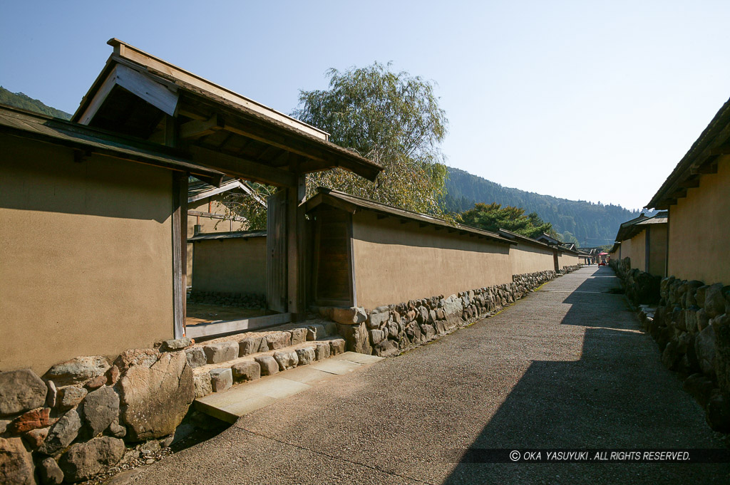 中級武士屋敷跡・一乗谷立体復元地区