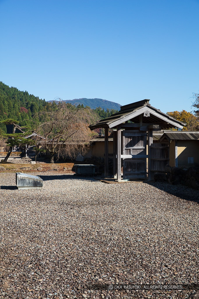 上級武家屋敷跡・一乗谷立体復元地区