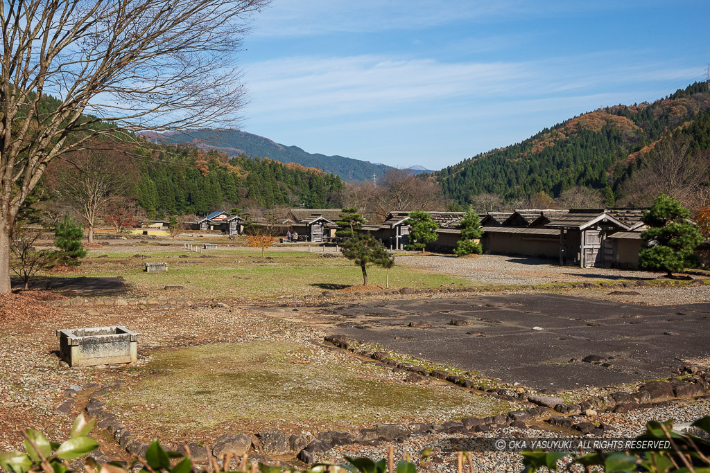 一乗谷町並立体復元地区