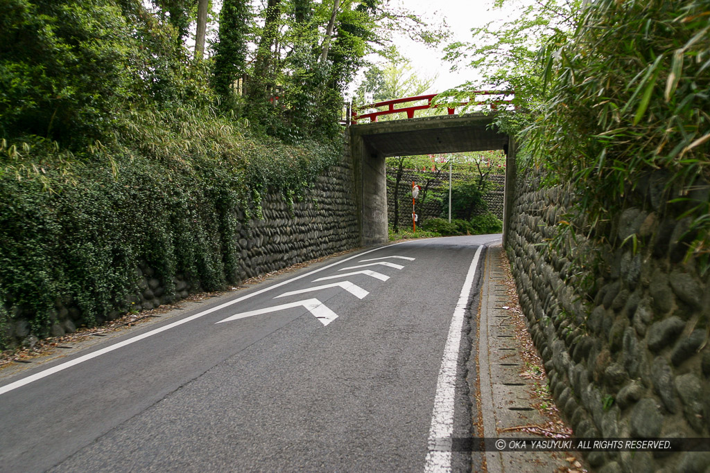 犬山城空堀跡