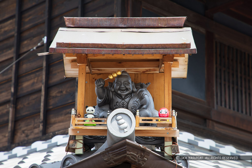 犬山城下町の風景