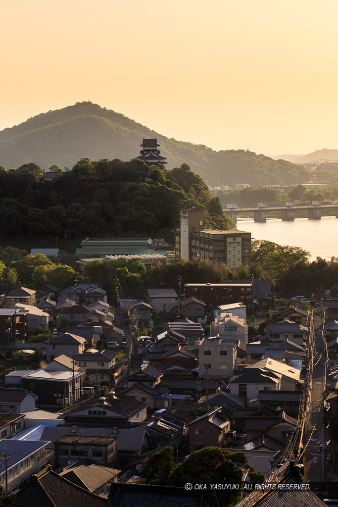 犬山城遠景