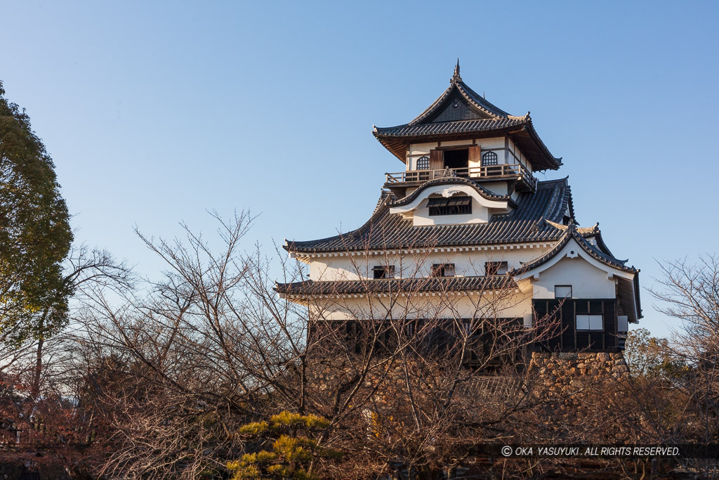 犬山城天守南面