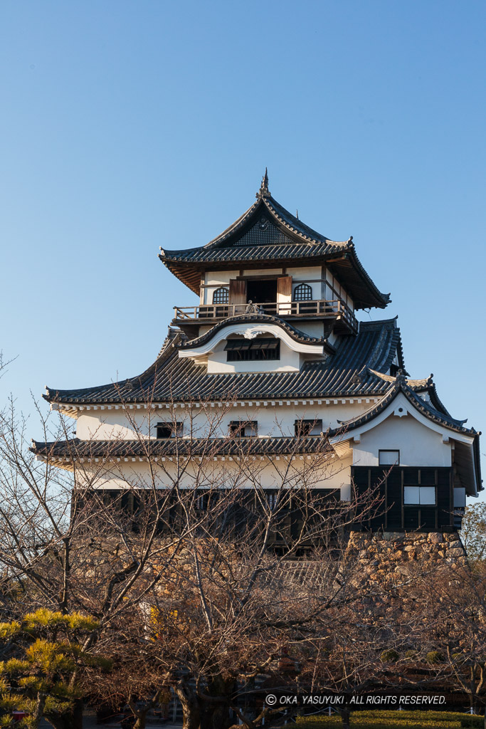 犬山城天守南面