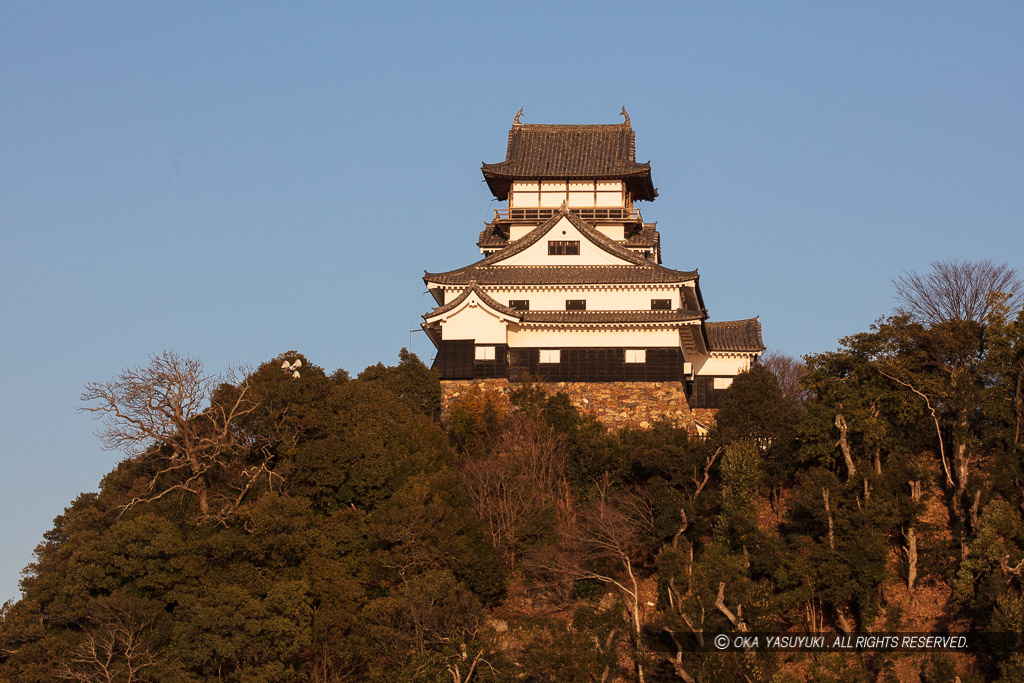 犬山城天守西面