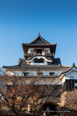 犬山城天守正面縦｜高解像度画像サイズ：5792 x 8688 pixels｜写真番号：5DSA0329｜撮影：Canon EOS 5DS