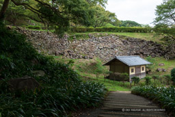 馬屋曲輪（二の丸）石垣｜高解像度画像サイズ：8688 x 5792 pixels｜写真番号：5DSA2279｜撮影：Canon EOS 5DS