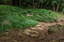 本丸北門虎口跡｜高解像度画像サイズ：8688 x 5792 pixels｜写真番号：5DSA2303｜撮影：Canon EOS 5DS