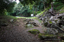 西曲輪虎口跡｜高解像度画像サイズ：8688 x 5792 pixels｜写真番号：5DSA2344｜撮影：Canon EOS 5DS