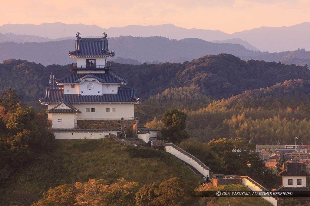 掛川城の残照