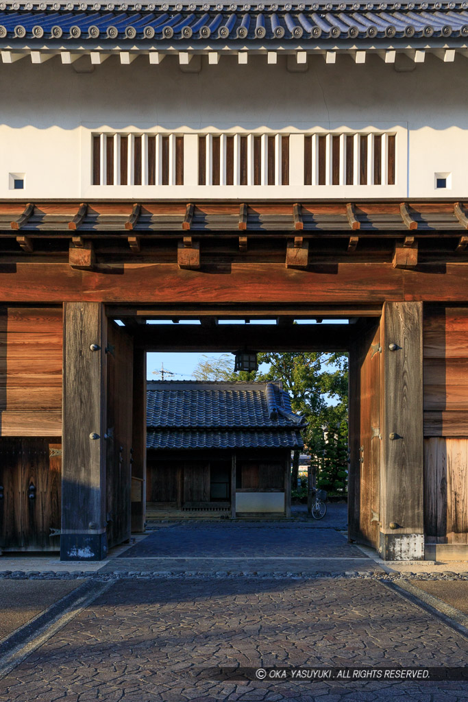 掛川城大手門