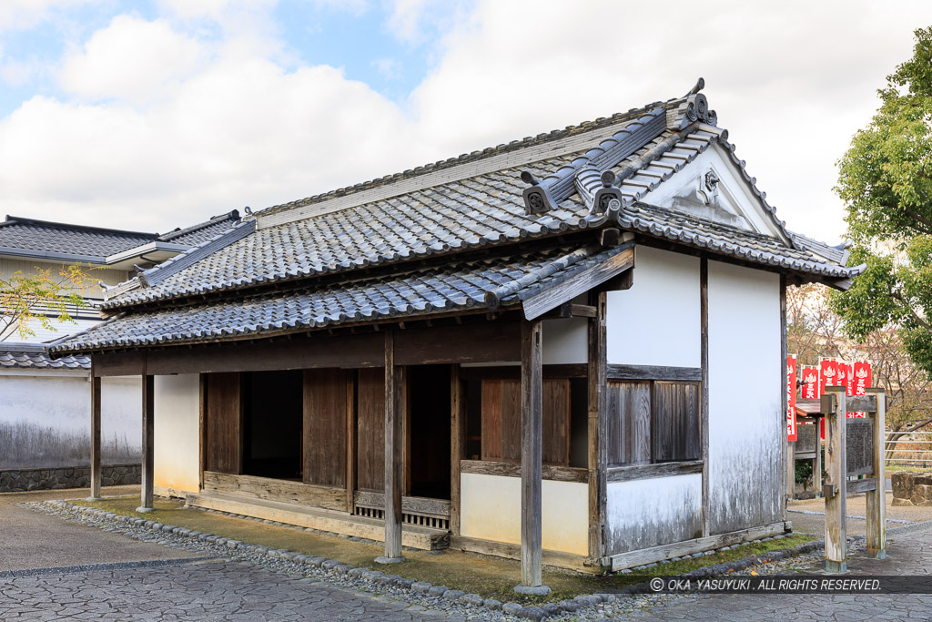 掛川城大手門番所