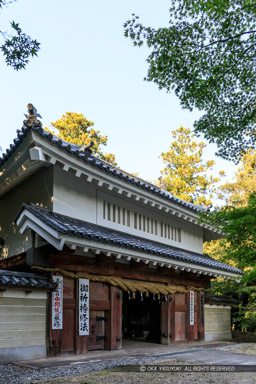 掛川城移築城門・大手二の門・油山寺山門｜高解像度画像サイズ：3923 x 5885 pixels｜写真番号：5D4A2156｜撮影：Canon EOS 5D Mark IV