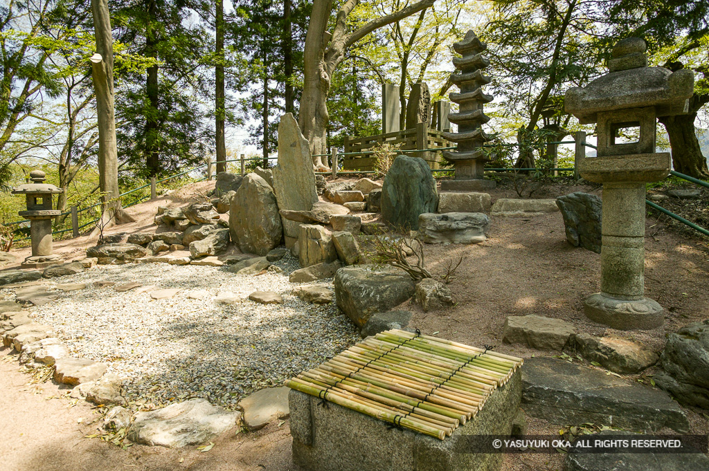 土岐氏時代の庭園