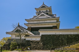 上山城模擬天守 | 高解像度画像サイズ：3697 x 2460 pixels | 写真番号：100-1167S53B | 撮影：Canon EOS-1DS