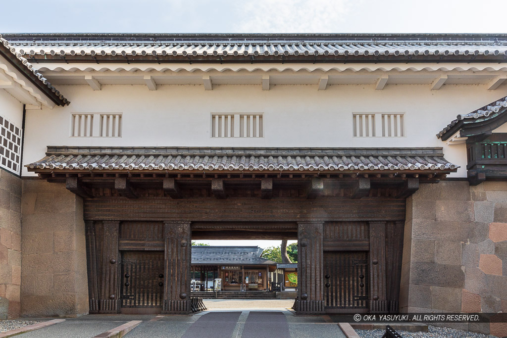 金沢城石川門櫓門