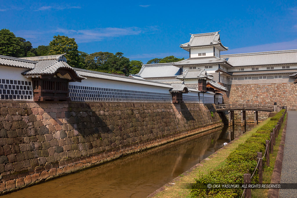 金沢城橋爪門続櫓・橋爪門一の門