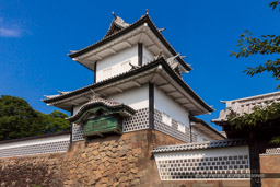 金沢城石川門二重櫓|高解像度画像サイズ:5930 x 3953 pixels|写真番号:5D4A7928|撮影:Canon EOS 5D Mark IV