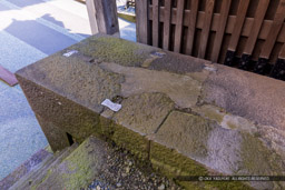 金沢城石川門一の門のちぎり|高解像度画像サイズ:6720 x 4480 pixels|写真番号:5D4A7939|撮影:Canon EOS 5D Mark IV