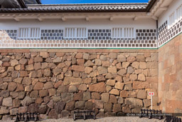 金沢城石川門虎口・粗加工石積み|高解像度画像サイズ:6410 x 4274 pixels|写真番号:5D4A7968|撮影:Canon EOS 5D Mark IV