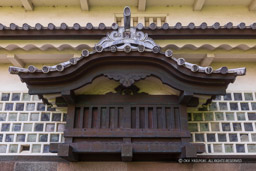 三十間櫓の出し(出窓)|高解像度画像サイズ:6720 x 4480 pixels|写真番号:5D4A8169|撮影:Canon EOS 5D Mark IV