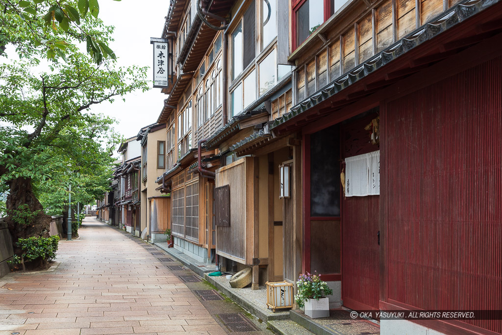 主計町茶屋街・料理料亭街