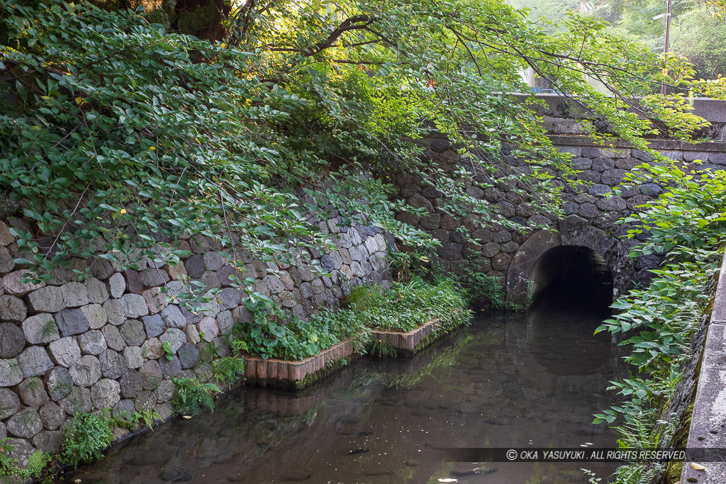 西外惣構跡宮内橋詰遺構