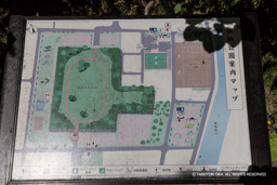 加納城公園マップ | 高解像度画像サイズ：7332 x 4890 pixels | 写真番号：6F1A5987 | 撮影：Canon EOS R5m2