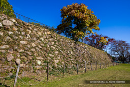 本丸枡形石垣（南面） | 高解像度画像サイズ：8192 x 5464 pixels | 写真番号：6F1A6021 | 撮影：Canon EOS R5m2