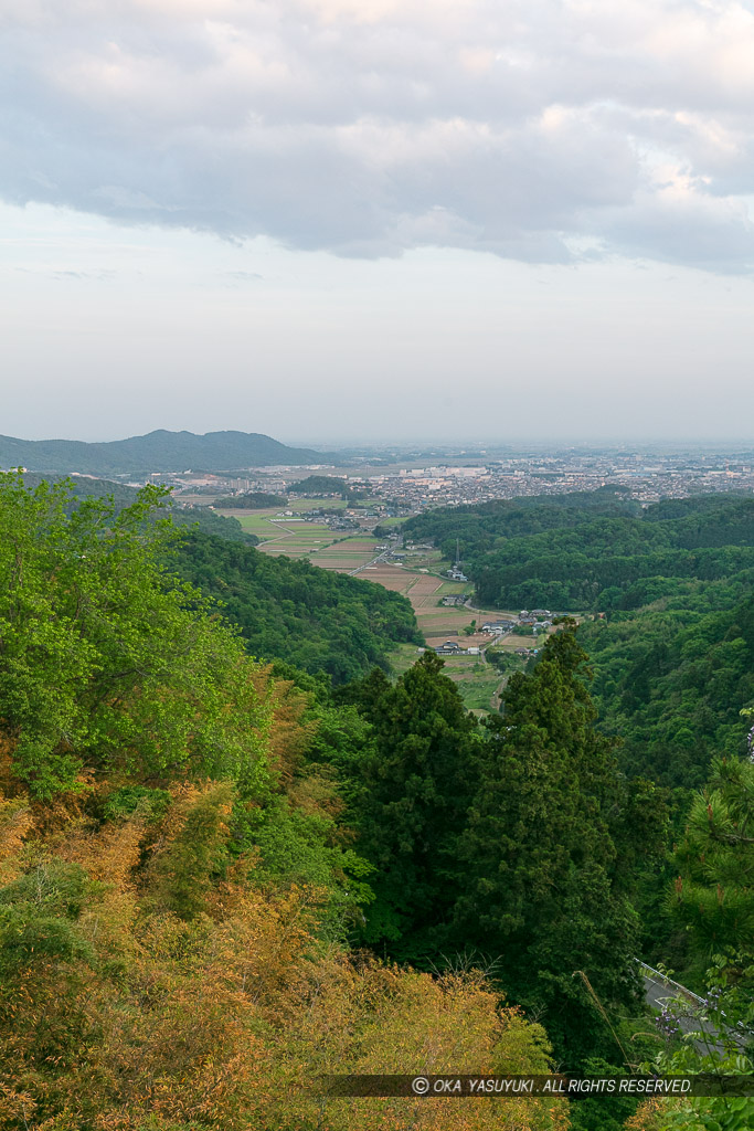 天狗岩から