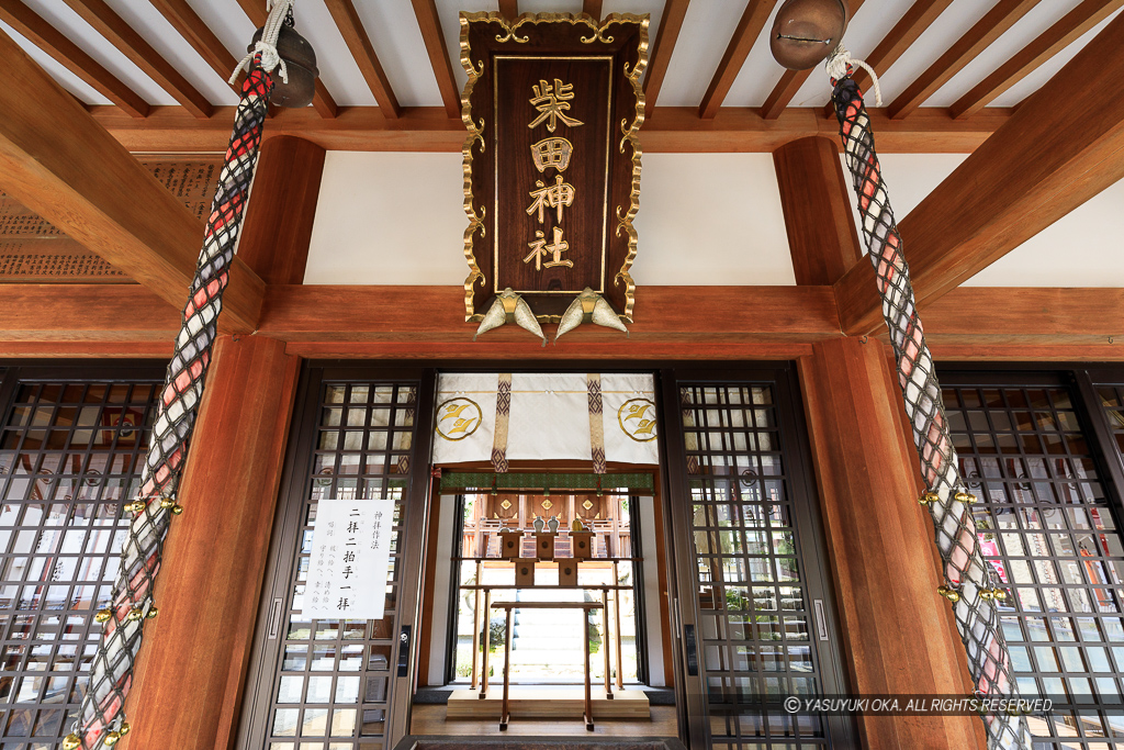 柴田神社・拝殿