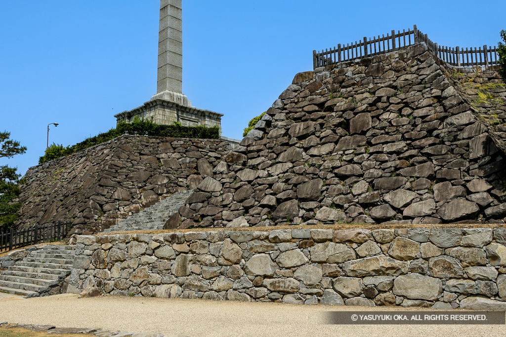 中の門跡・鉄門跡（再建前）